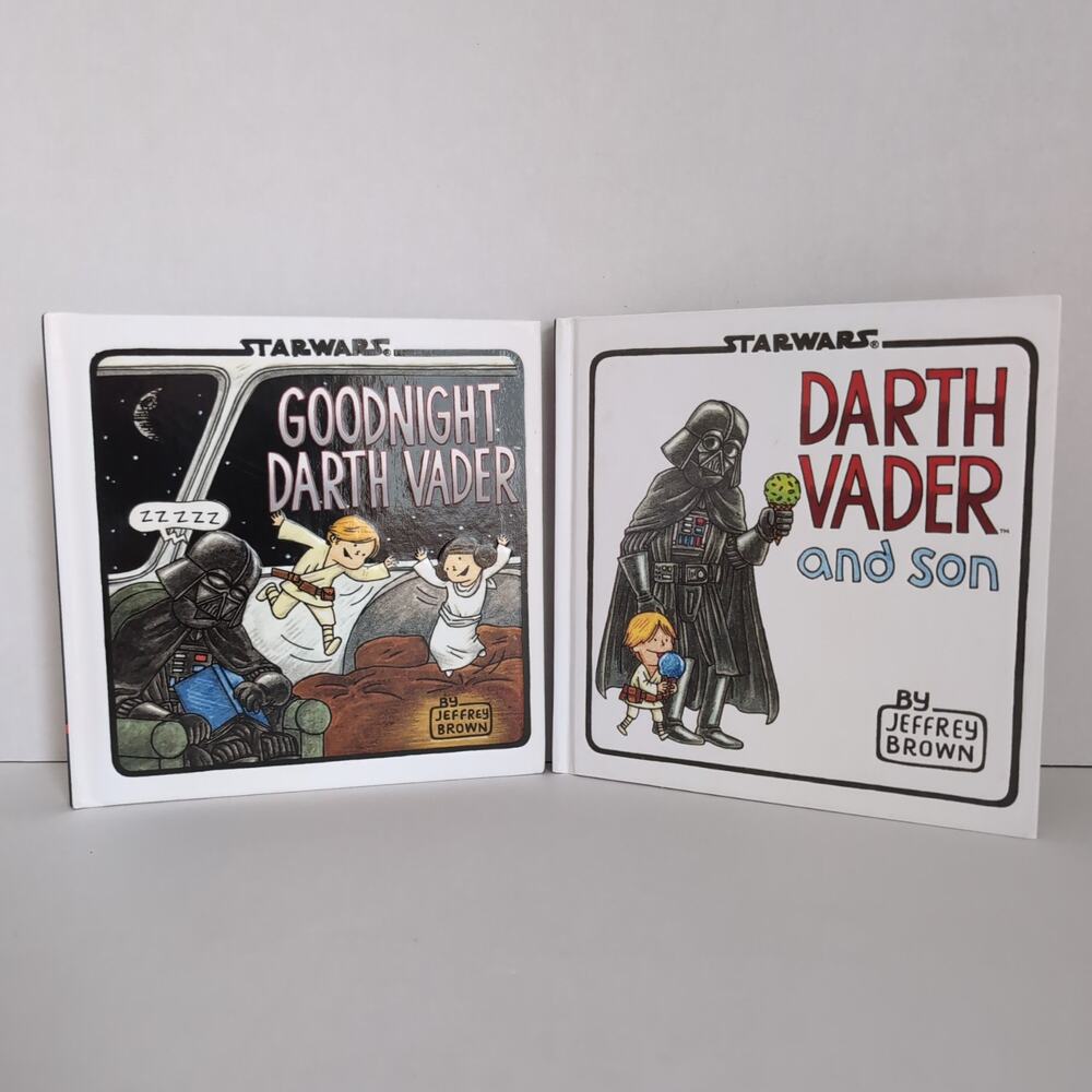 Lot of 2 Star Wars Goodnight Darth Vader/and Son‎ by Jeffrey Brown Hardback